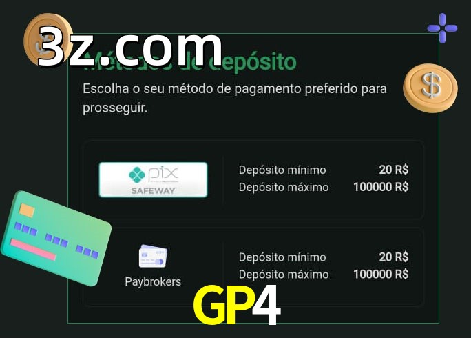 O cassino GP4bet oferece uma grande variedade de métodos de pagamento