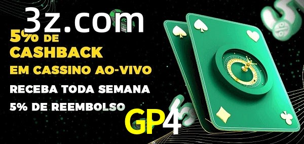 Promoções do cassino ao Vivo GP4